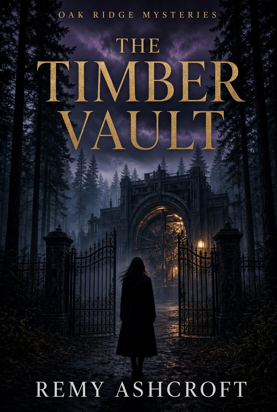 The Timber Vault by Remy Ashcroft — Oak Ridge Mysteries, Book Two, cover